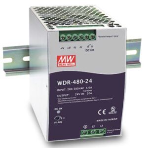 MEANWELL WDR-480-24 - Rail DIN